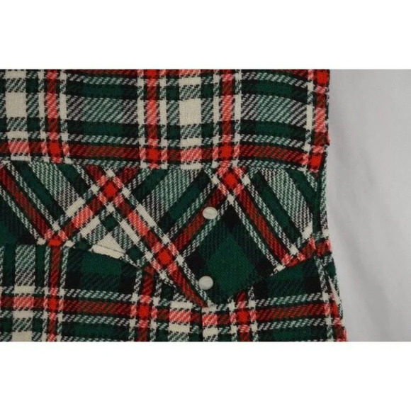 Vintage Girl's  Tartan Plaid Dress - Picture 3 of 9